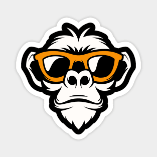 Monkey Face Magnet