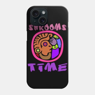 Shrooms Time, mushrooms time. Collecting mushrooms is beautiful and connects with nature Phone Case