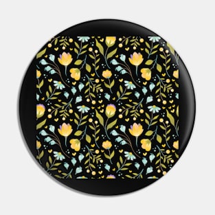 Floral pattern design Pin