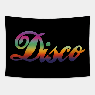 Disco Rainbow Tapestry