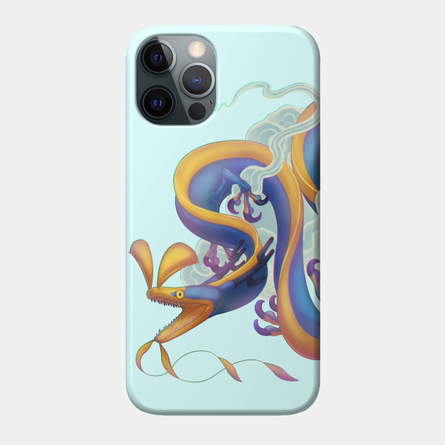 Ribbon Eel Dragon Ribbon Eel Dragon Phone Case Teepublic I always get it wrong answer: ribbon eel dragon