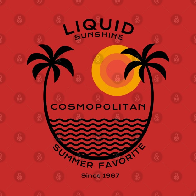 Cosmopolitan - Liquid summer 1987 by All About Nerds