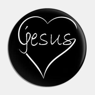 Jesus Heart Costume Gift Pin