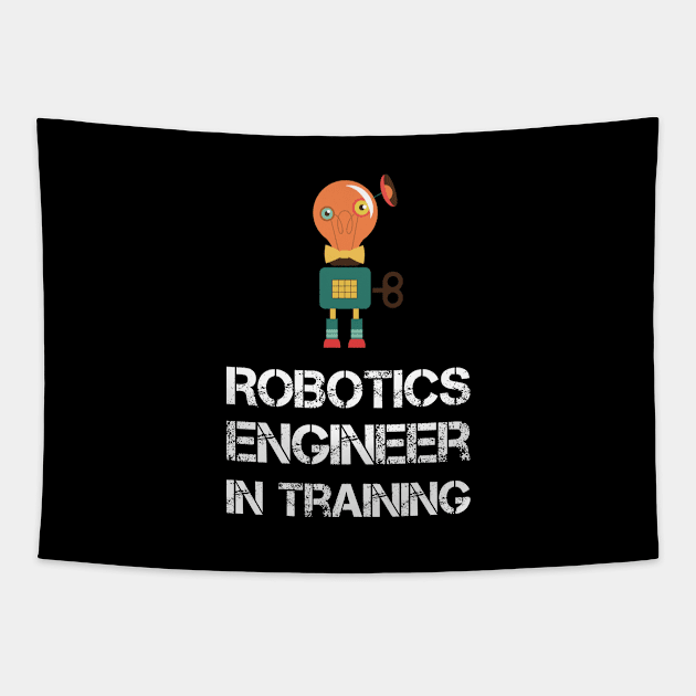 Robotics Engineer in Training Tapestry by Hazhorse