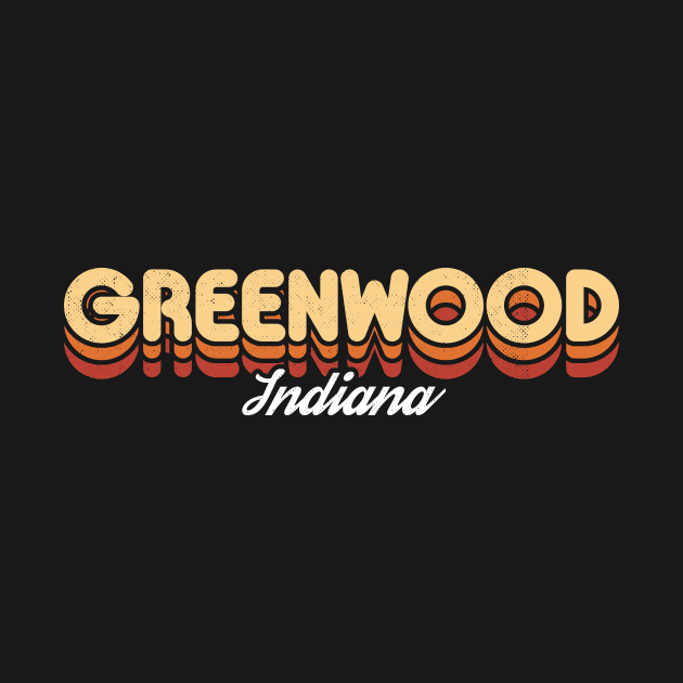 Retro Greenwood Indiana by rojakdesigns