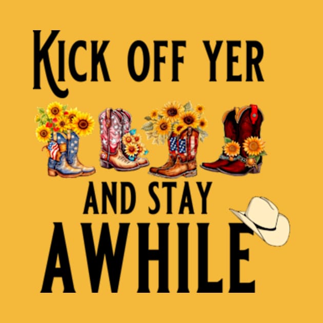 Kick off her boots and stay a while by Karley’s Custom Creations