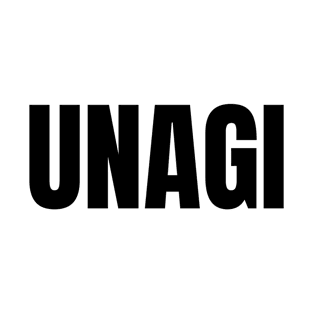 Unagi Word - Simple Bold Text T-Shirt