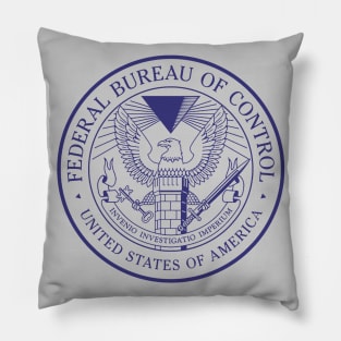 Federal Bureau of Control Blue Pillow