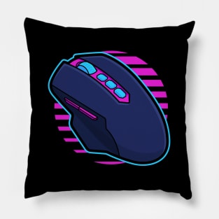 Gaming Futuristic Mouse Design Pillow