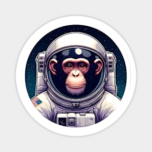 Space Monkey Magnet