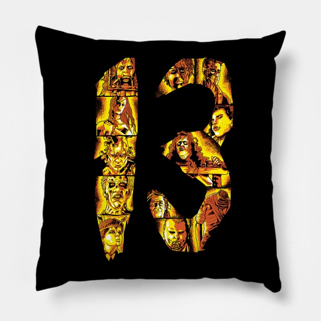 13 Pillow by Andriu