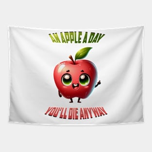 An Apple a Day and You'll Die Anyway Tapestry