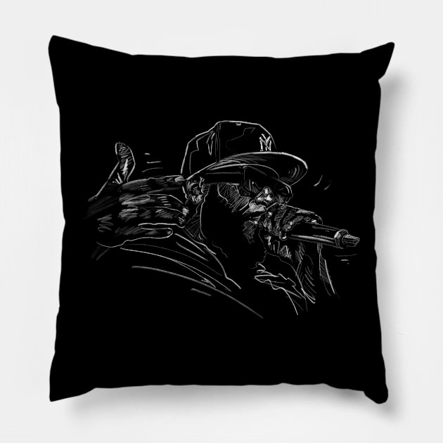 Talib Kweli Pillow by salohman