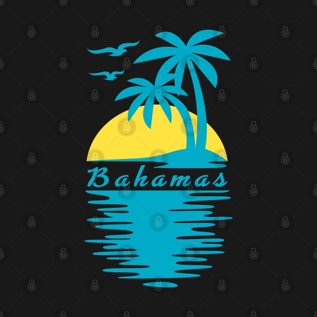 Bahamas Travel Souvenir Gift by andantino