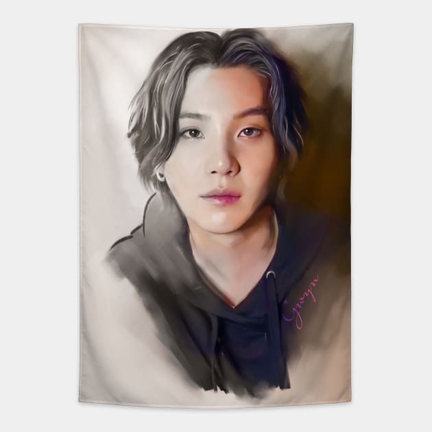 Suga semitone Tapestry by GwynArt