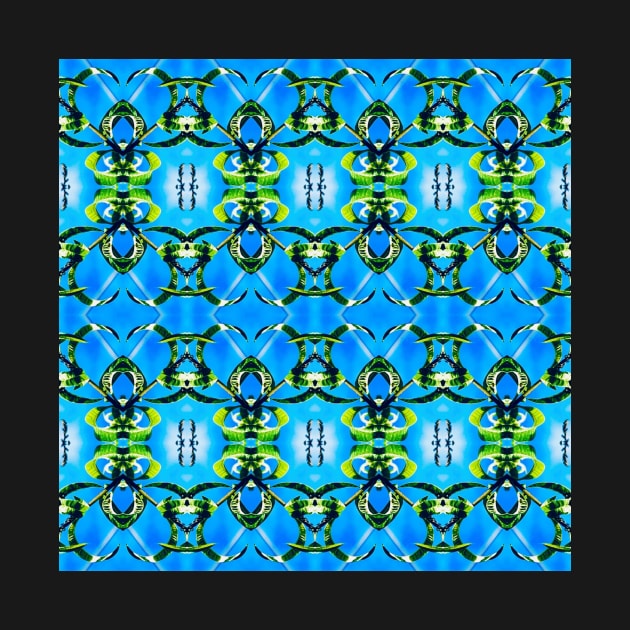 Green Blue Pattern by tiffanyarpdaleo