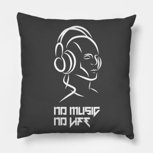 No Music No Life Pillow