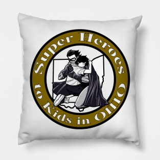 Golden SHTKIO logo Pillow