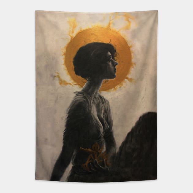 Hypatia Tapestry by PandoraYoung
