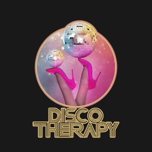 Disco Therapy 70s Music T-Shirt