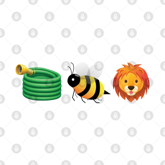Hose Bee Lion Emoji Hose Bee Lion Emoji TShirt TeePublic