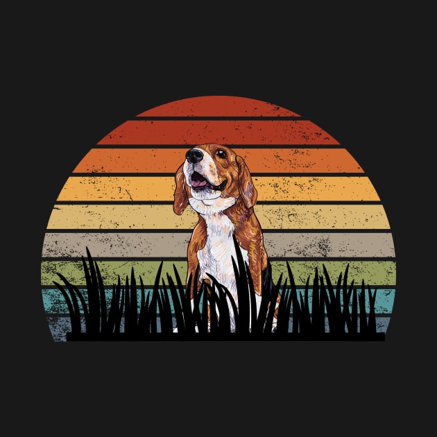 Vintage Outdoor Beagle by T- VIBE