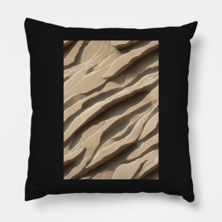 Sandstone Stone Pattern Texture #4 Pillow