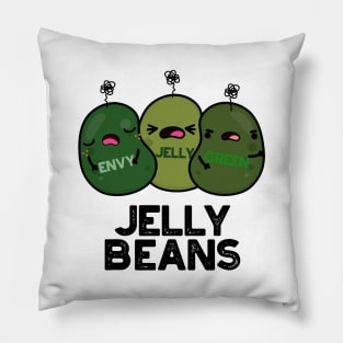 Jelly Beans Funny Jealous Candy Pun Pillow