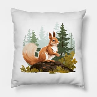 Squirrel Whisperer Pillow