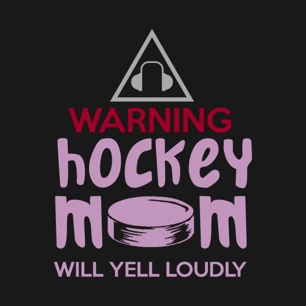 Hockey Mom Hockey Players Sport by PhantomDesign