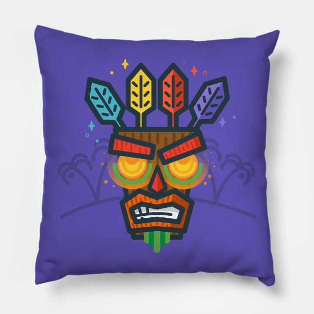 OODIBIGAH! Pillow by pixelwolfie