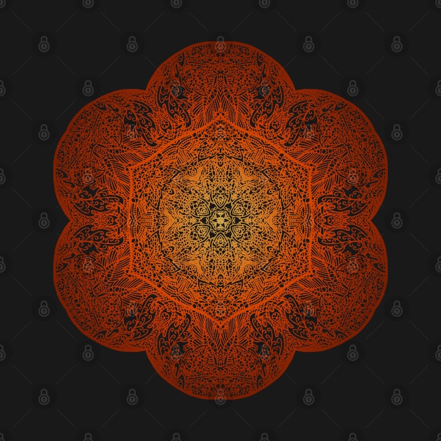 Forest Mandala - Colored Lace by ElviraDraat