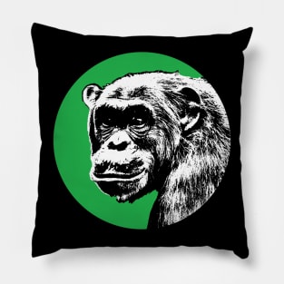 Chimpanzee Stencil Pillow