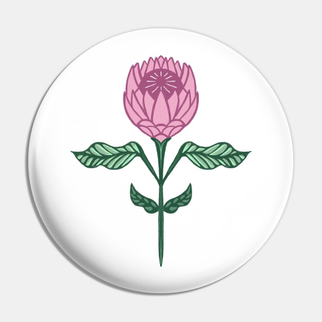 Protea pattern Pin by Papergrape