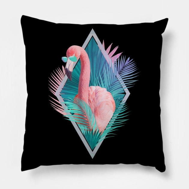 Tropical Leaves Final Pillow by astronaut