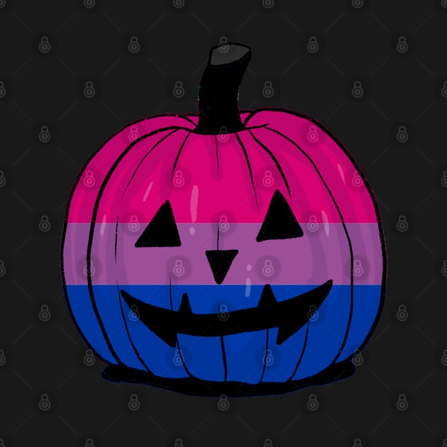 Bi pumpkin by annoyingarts