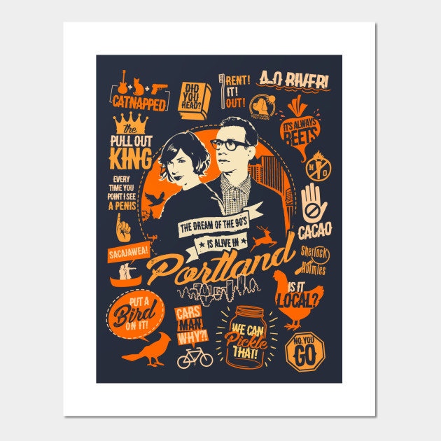 Portlandia poster print