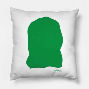 Green arc forma Pillow