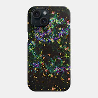 Black Panther Art - Glowing Edges 281 Phone Case