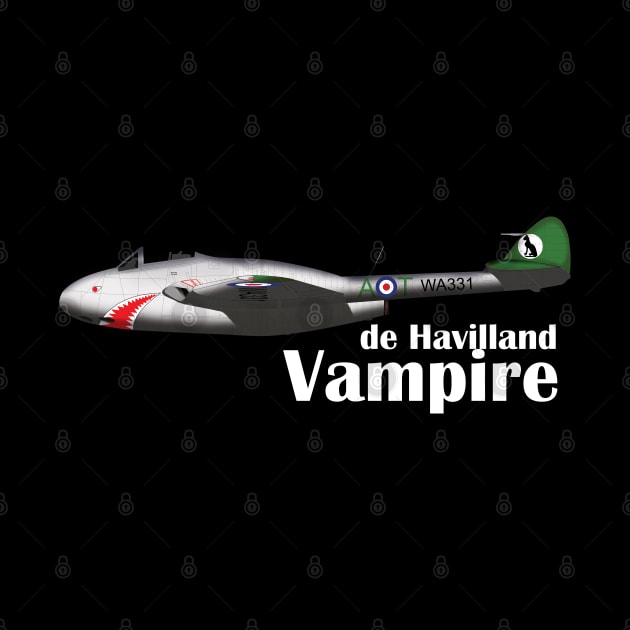 de Havilland Vampire FB.5 by BearCaveDesigns
