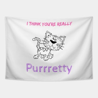 Purrrety Tapestry