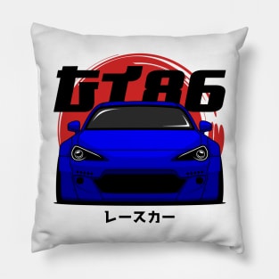 Blue GT 86 Front Pillow