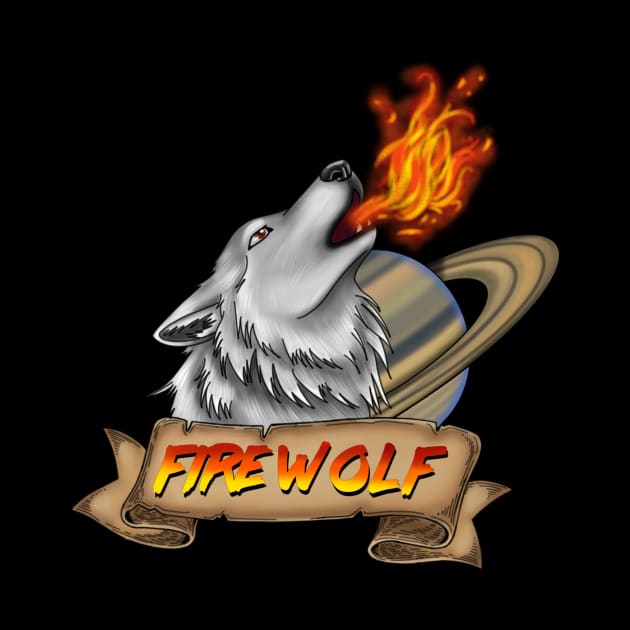 Fire Wolf Logo by MelisaTheLombax