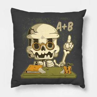 Teacher skeleton Pillow