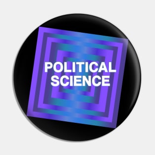 Political Science Subjects Pin