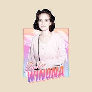 Winona Ryder - Retro T-Shirt