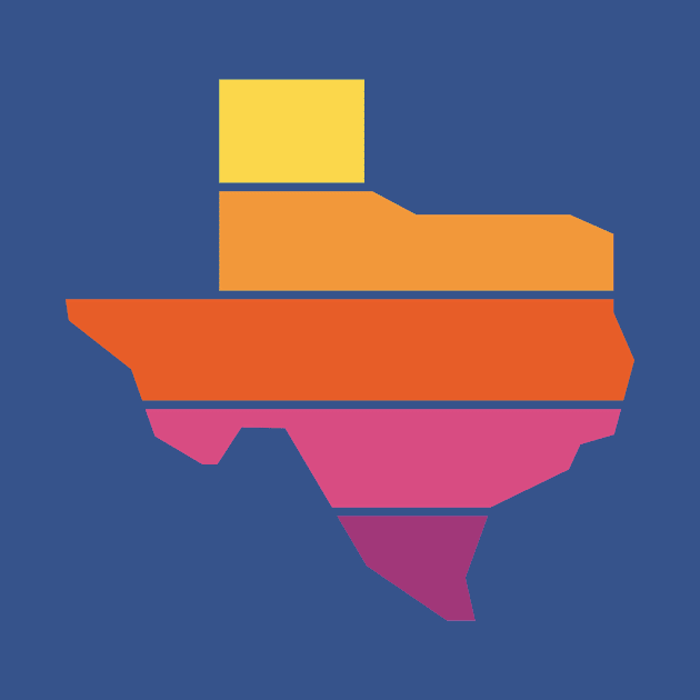 Stripey Texas by sombreroinc