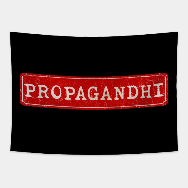 vintage retro plate Propagandhi Tapestry by GXg.Smx