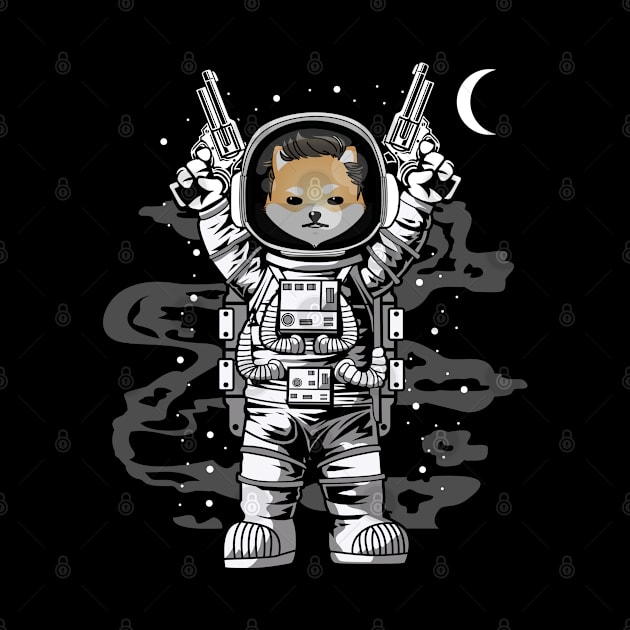 Astronaut Dogelon Mars Coin To The Moon Crypto Token Cryptocurrency Wallet Birthday Gift For Men Women Kids by Thingking About