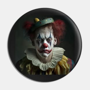 Sad Clown Pin